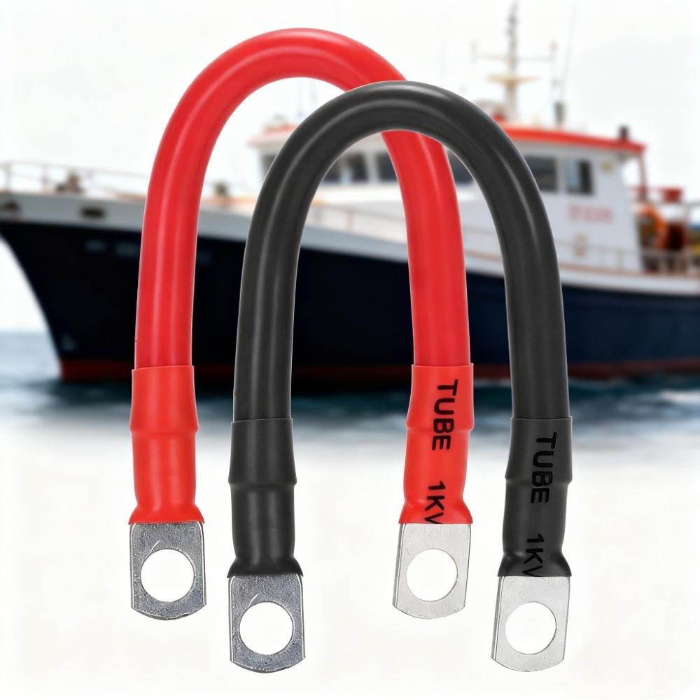 Кабель для подключения аккумулятора нового энергетического транспортного средства 2AWG, удлинитель аккумулятора, кабель инвертора питания, солнечные аксессуары для автомобилей, солнечные