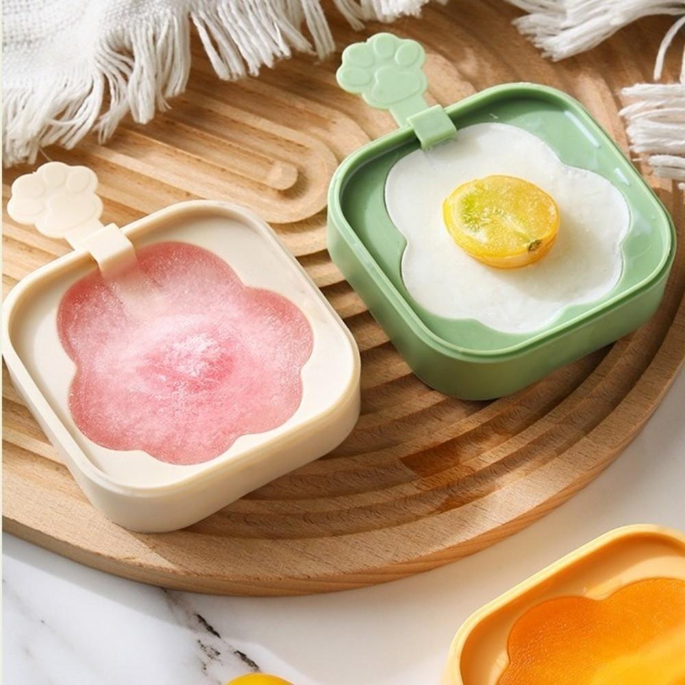 Новая силиконовая форма для льда в виде лапки кошки DIY форма для мороженого на палочке Домашний аппарат для изготовления сырных палочек Лето
