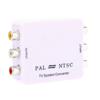 Мини-конвертер формата PAL NTSC Конвертер-адаптер для взаимного преобразования PAL NTSC для DVD-плеера, рекордера и различных телевизоров