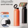 27 унций изолированная бутылка для воды магнитный держатель для мобильного телефона бутылка для воды 304 нержавеющая сталь изолированная кружка кружка для спорта на открытом воздухе