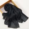 Long Islamic Turban Chiffon Malaysia Headscarf Elegant Wraps Shawl  Women