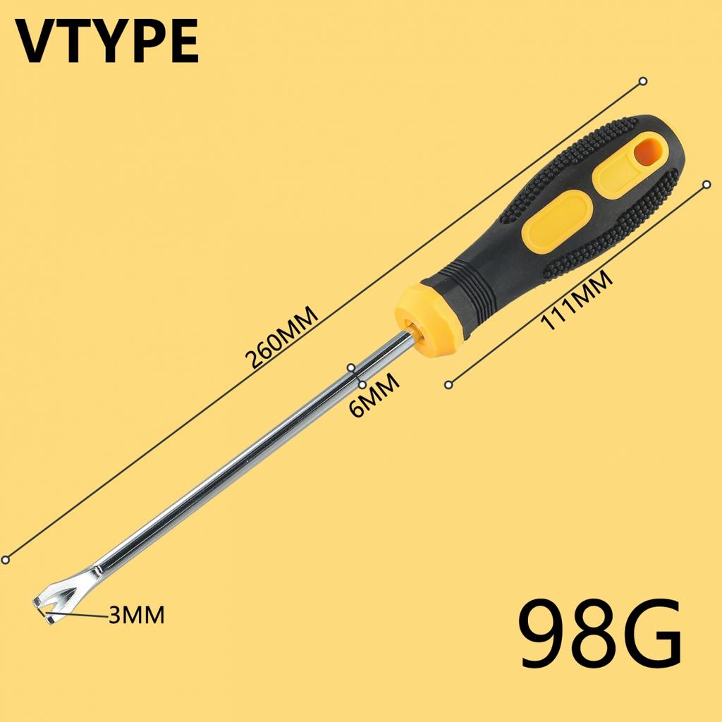 Отвертка типа УФ гвоздодер ручной инструмент для мастерской хром-ванадиевая сталь