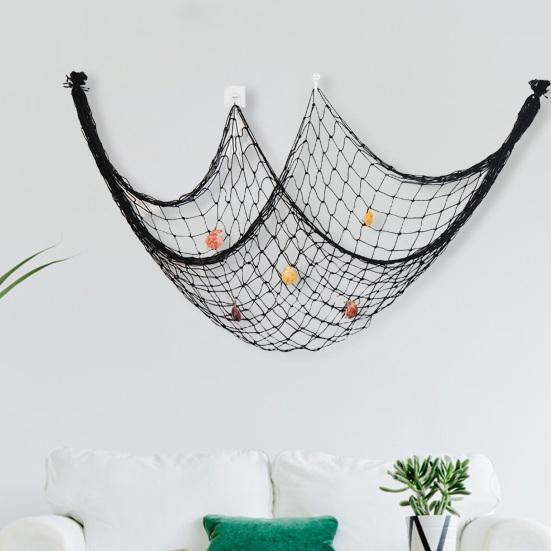 Mediterranean Fishing Wall Decor Wall Decor Ornamental Netting Net for Beach Parties Nautical Themes And Baby Showers
