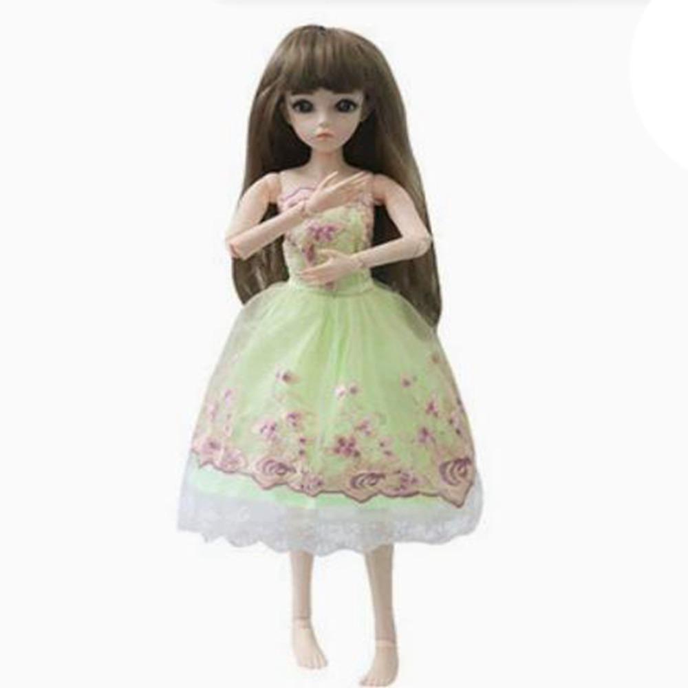 Кружевные платья ручной работы, свадебные платья, праздничная одежда для кукол 1/3 BJD 60 см