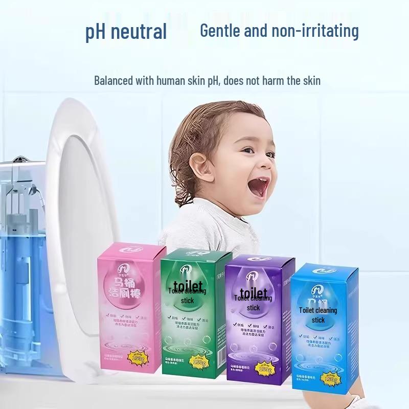 Специальный выпуск для новичков: Очиститель и дезодоратор для унитаза «Синий пузырь» большой емкости — Удаление запаха и ароматизация, 3 шт.