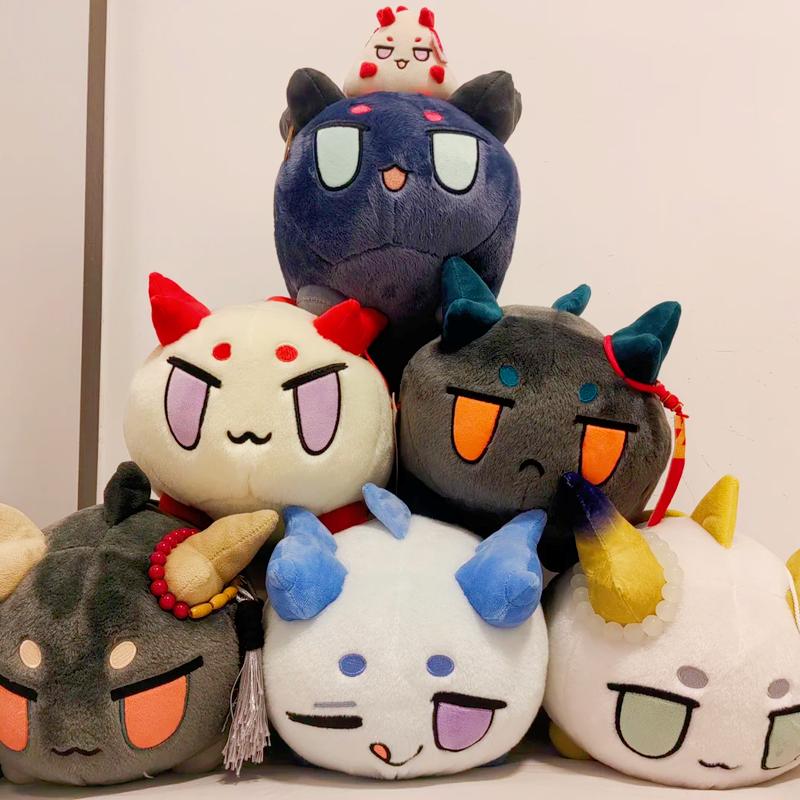 Arknights Официальный Шу Ю Вер Дракон Пузырь Мягкая Игрушка Плюшевая Хлопковая Кукла Подушка Игровой Периферийный Декор Коллекция Рождественские Подарки Плюшевая Мягкая Обнимательная