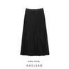 Kaslead New Arrival Women's Fashion Style Fashion Elegant Mid-Length Pleated Skirt 05215583800