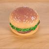 Pet Toy Sound Hamburger Food Shaped Squeaky Puppy Dog Play Toys Supplies