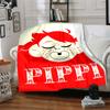 1Pc Pippi Adventure Flannel Blanket, Soft And Comfortable, Casual Warm, Camping Travel, Christmas, Halloween Xmas Gift En19