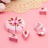 New Food Strawberry Cake Mobile Phone Beauty DIY Resin Accessories Accessories Children's Headgear Brooch Accessories Accessories