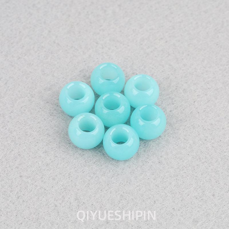 Natural Agate Large Hole Beads - Jewelry Accessories for DIY and Handmade Creations