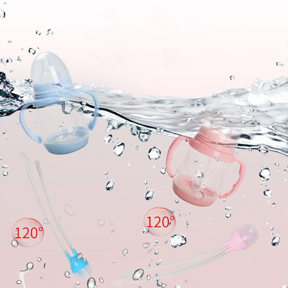 Силиконовая соска для детского молока, пищевая детская бутылочка с ручкой, принадлежности для кормления