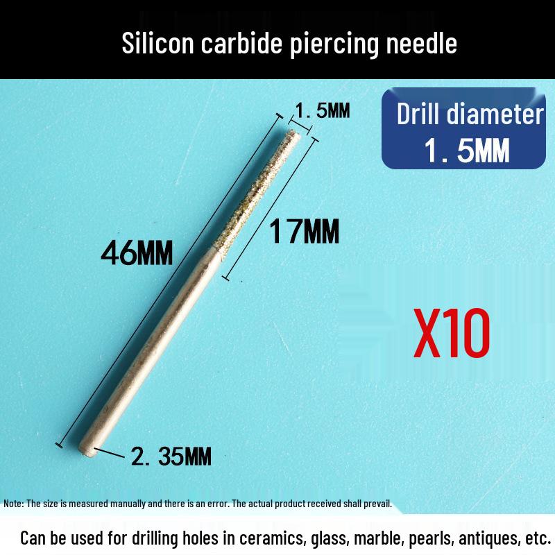 Jade Grouting & Tile Drill Bit - Hollow Needle Design for Precision