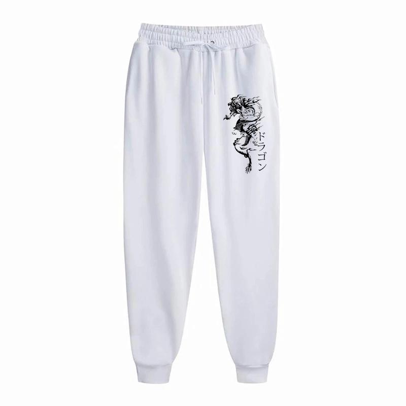 Женские брюки с принтом Мужские Харадзюку Хип-хоп Y2K Готика Повседневные Свободные Фитнес Джоггинг Спорт Уличная одежда Спортивные штаны Брюки на кулиске