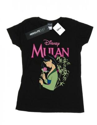 Женская/женская хлопковая футболка Mulan Pink Magnolia
