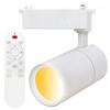 300W Equivalent Spotlight for Lighting Rails, Dimmable, Color-adjustable, with Remote Control, Available In Warm White, Daylight, and Cobalt White,