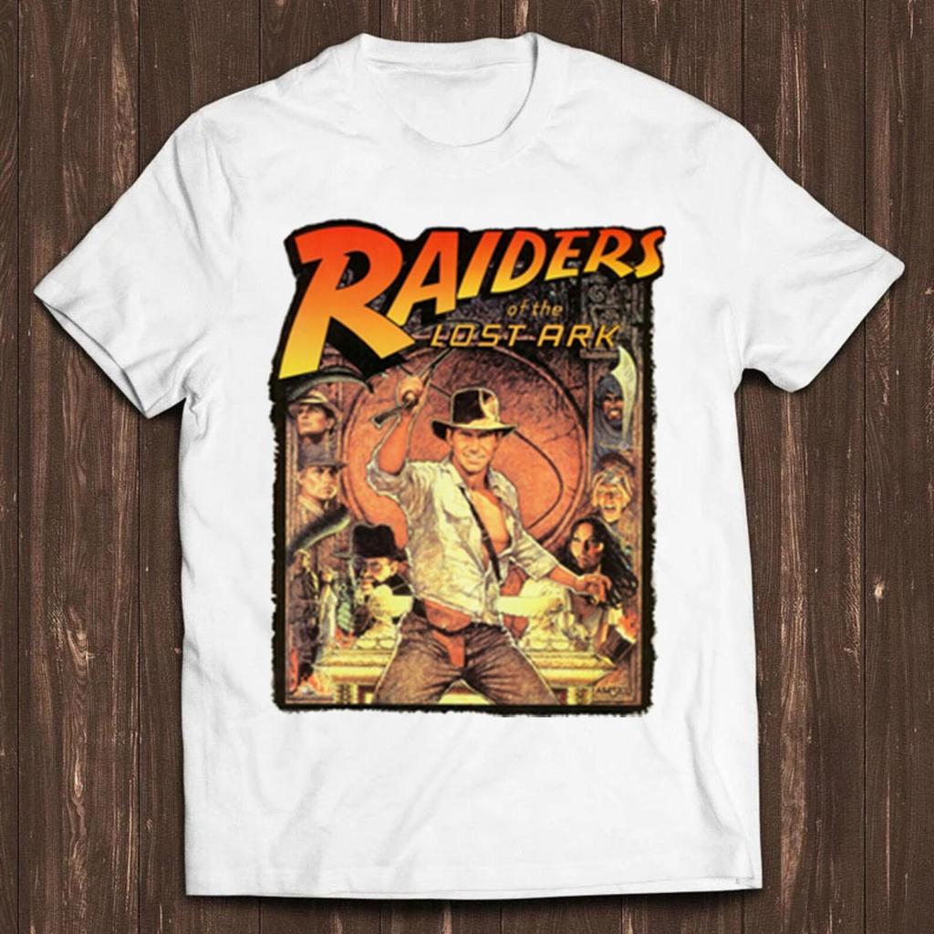 Raiders Of Lost Ark Inspired Parody Cartoon Indiana Jones Cool Gift Tee Mens Kids T Shirt C228