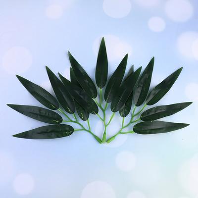 Зелень Листья Стебель Маленький Бамбук Домашний Декор Имитация Веток Офис Искусственные Растения На Открытом Воздухе