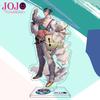 Jojos Bizarre Adventure Stand Model Plate Stone Ocean Series Jolyne Cujoh Weather Report Figure Acrylic Stands Holder Desk