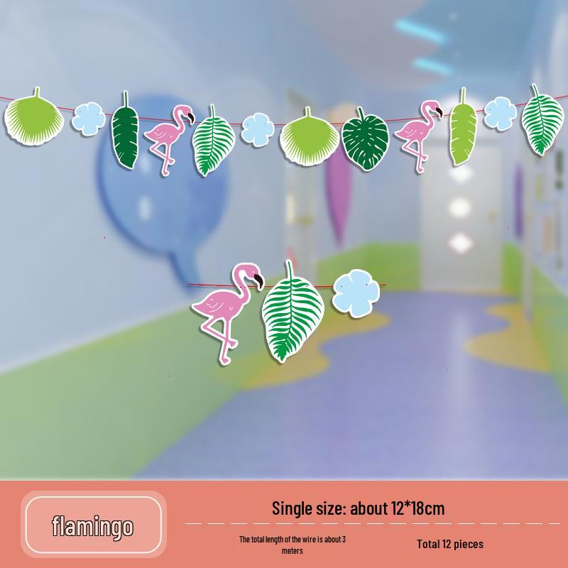 Creative Back-to-School Cartoon Banner Decoration for Classrooms and Kindergartens