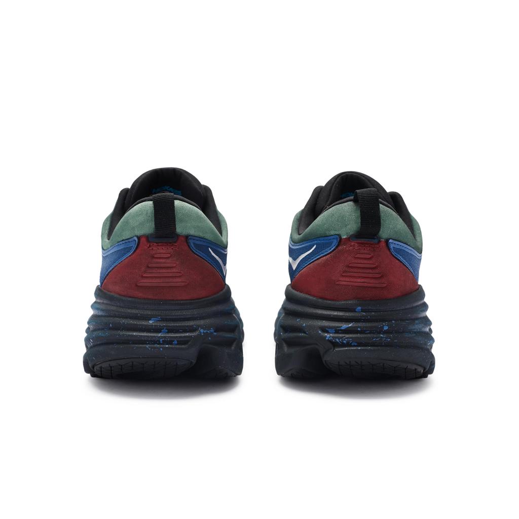 HOKA One One Bondi 8 Низкие Беговые Кроссовки Мужские Синий Красный 1123202-BBLC(Команда80-)