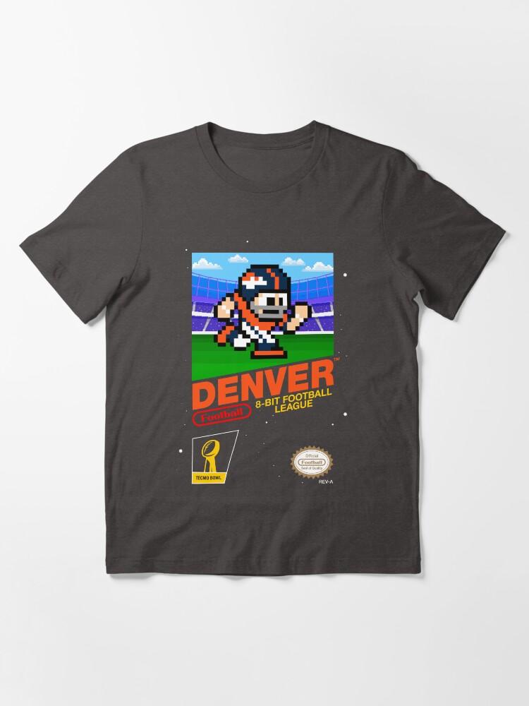 John Denver Denver Broncos (8-bit Videogames Cartridge) Essential T-Shirt