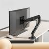 Adjustable display robotic arm for 17 to 32 inches heat dissipation desktop computer monitor stand