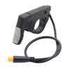 3-Pin Finger Thumb Throttle Compatible with BAFANG Motor, 36V/48V/60V/72V E-Bike Scooter Accelerator Fits Left & Right Handlebar