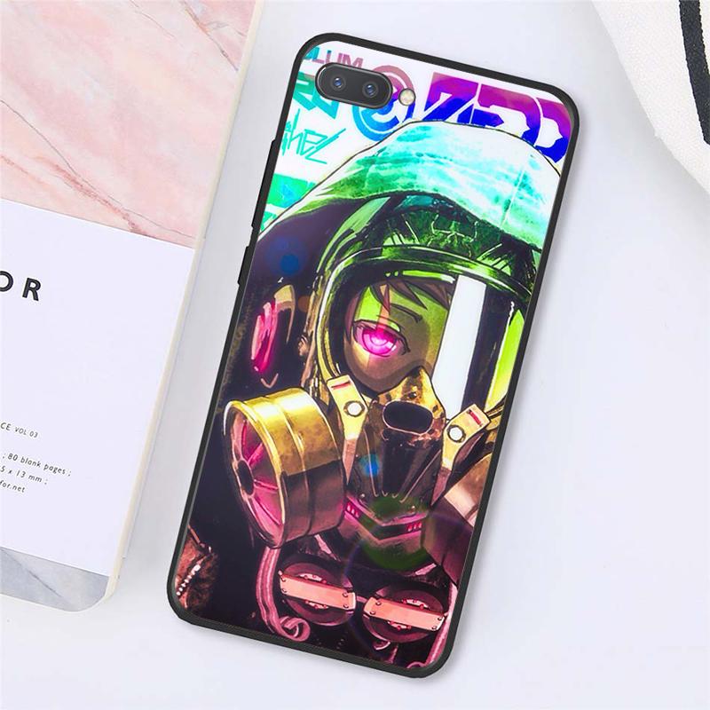 DJ Man Неоновая Маска Противогаз Мальчик Чехлы Для Телефонов Для Huawei Honor 7C 7A 8X 9X 8A 10i 20S 8C 8S 9A 9S 10X lite