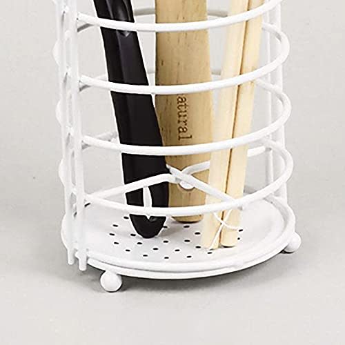 Подставка для кухонных инструментов Pearl Metal, Белая, Высота 18,5 см, Кухня Bran, HB-4445