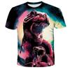 Dinosaur T Shirt Children Birthday Gift Tshirts Baby Clothes Kids Boys Girls Dinosaur T-shirts 3D Printed Cartoon