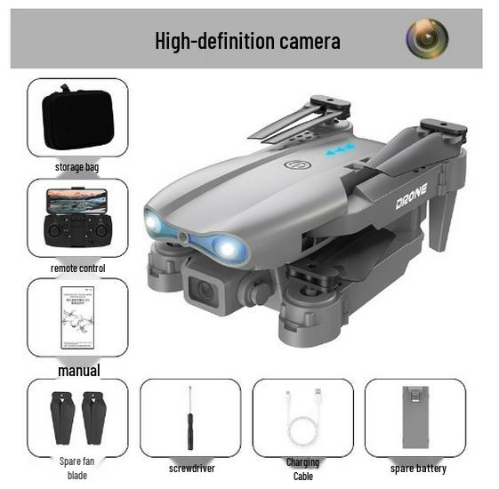 E99 K3pro Folding Drone: HD Dual Camera, Three-Sided Obstacle Avoidance, Remote Control Aircraft for Aerial Photography.