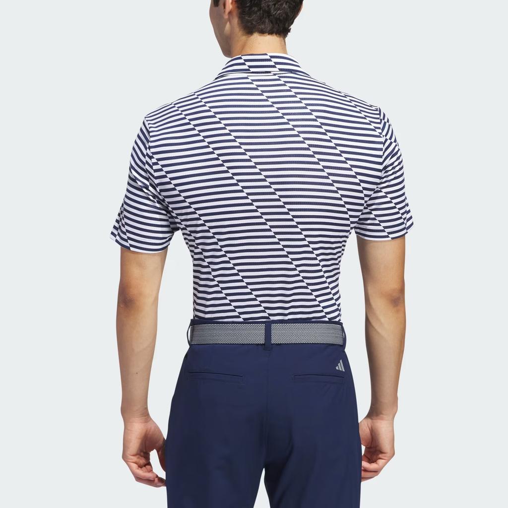 Adidas Ultimate365 сетчатый принт поло рубашки мужские поло синие IU4393