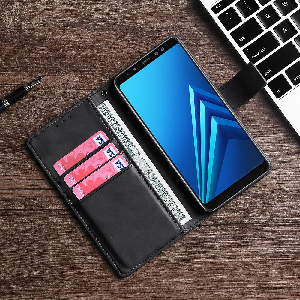 Кожаный чехол-книжка Samsung A40 с подставкой, рисунок под крокодила, совместим с Galaxy A03S