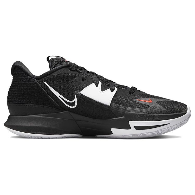 Nike Kyrie Low 5 EP Bred Unisex Sneakers Black White Chile-Red DJ6014-001