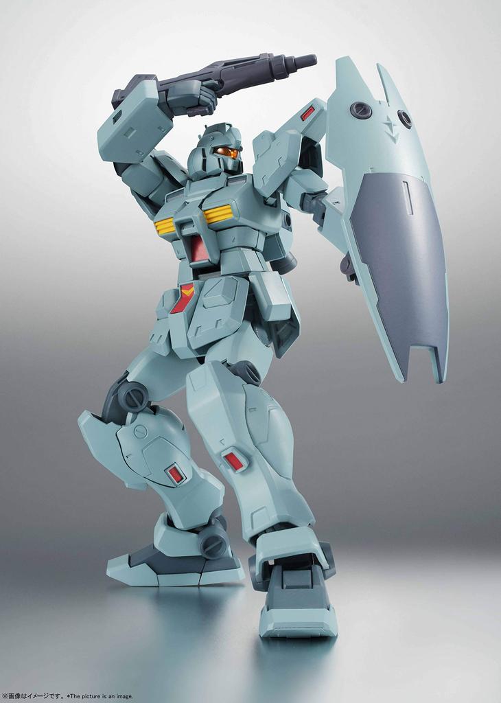 TAMASHII NATIONS ROBOT Spirits Mobile Suit Gundam 0083 Jim Custom 125 мм окрашенная подвижная фигурка [SIDE MS] версия RGM-79N. АНИМЕ. приблизительно. АБС и ПВХ