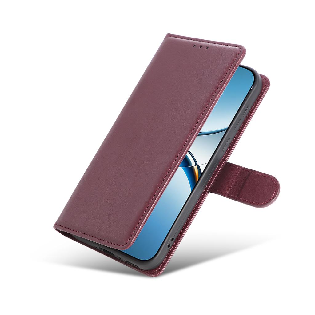 Для Oppo Find X8 5G Чехол Кошелек Подставка Вид PU Кожа Чехол для Телефона с Ремешком на Запястье