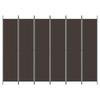 VidaXL Cloison de Séparation 6 Panneaux Séparateur de Pièce Pliable Diviseur Écran d'Intimité Paravent Décoration Salon 350207