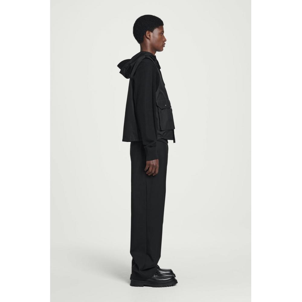 COS Жилет с капюшоном из японского технического нейлона