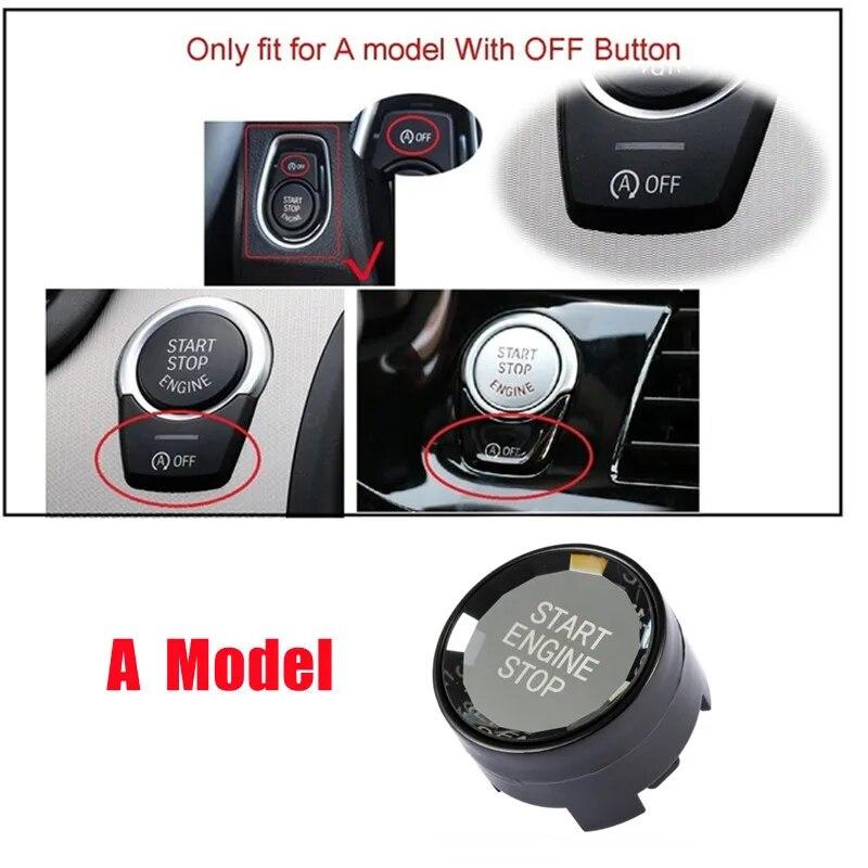 Кнопка переключения пуск-остановка двигателя Crystal подходит для BMW 1 2 3 4 5 6 7 серии F20 F21 F22 F23 F30 F34 F10 F18 F12 F07 F01 F02