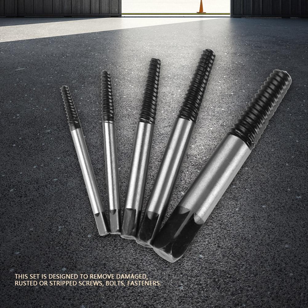 Трубопровод Сломанный Винт Экстрактор Поврежденный Болт Удалитель Инструмент для Извлечения 5 шт.