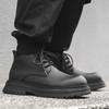 2024 новые мужские ботинки Мартин износостойкая мягкая подошва легкие мужские рабочие ботинки на высокой подошве осенне-зимние ботинки 23008-J