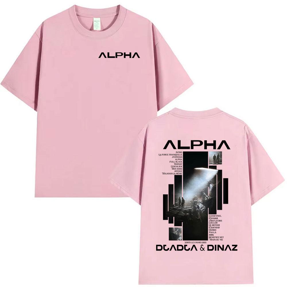 2026 Summer Hot Pair Hiphop Djadja Dinaz Restore Ancient Ways Recreational Unisexs Short Sleeve Tshirt Breathable Loose Coat
