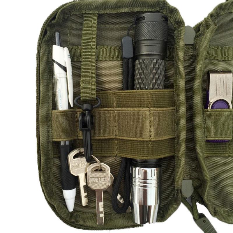 EDC Molle Подсумок Портативный Маленький Медицинский Поясной Чехол Наружная Сумка для Первой Помощи Чехол-Держатель для Телефона Аксессуары для Кемпинга и Охоты