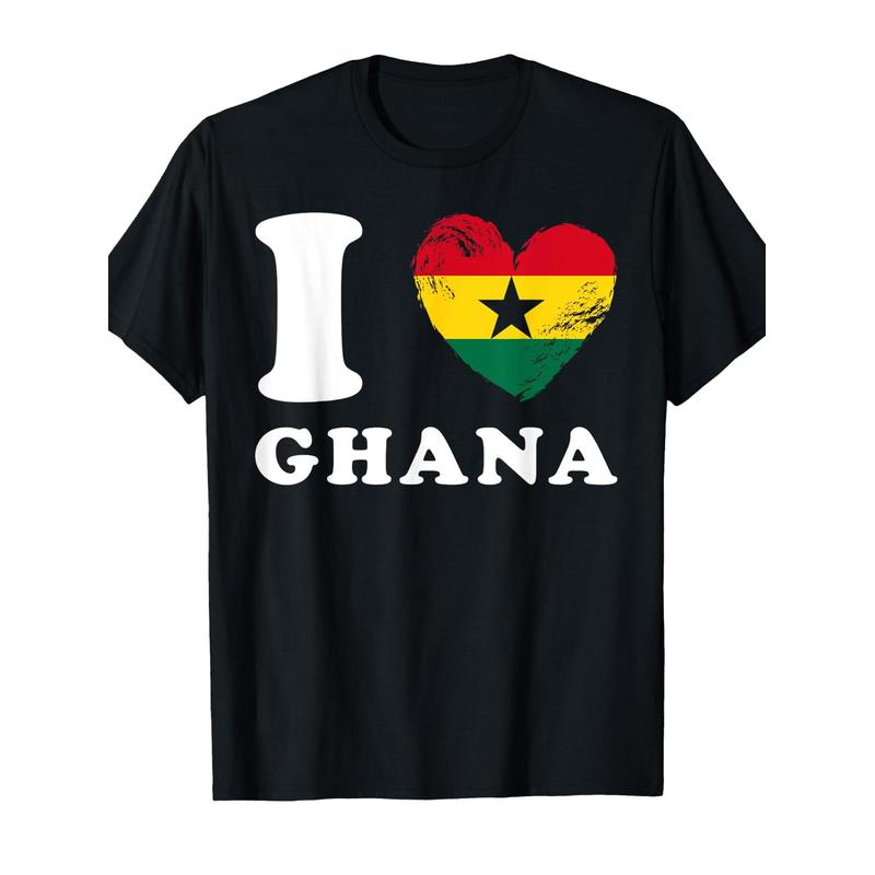 Heart Flag Ghana T-Shirt