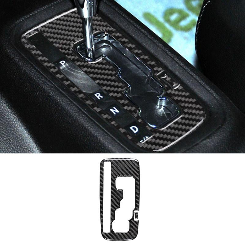 Аксессуары для салона автомобиля для Jeep Wrangler JK 2011 2012 2016 2014 2015 2016 2017 Черное декоративное углеродное волокно