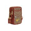 Coach X Mint X Serf Collaboration Rogue 12 Mini Crossbody Bag Men bags Brown Rust CD681-OGT