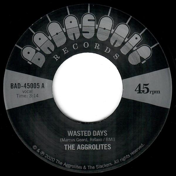 7-дюймовая пластинка AGGROLITES SLACKERS The Aggrolites Vs The Slackers BAD45005 Badasonic Recor 2020 Нидерланды Регги Ска Даб Б/у