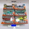 4/6pcs Mini Alloy Engineering Truck Loader 1:64 Simulation Metal Car Model Toy  Sliding Boy Gift