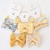 Kids Girls Small Plush Ball Hair Rope Hair Ties Bowknot Elastic Rubber Band Gum Flower Headdress